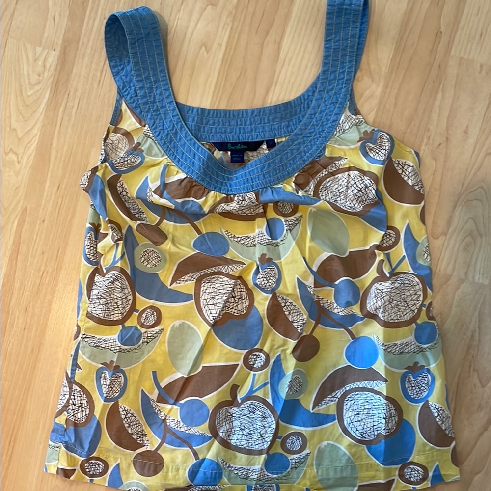 Colorful Sleeveless Top